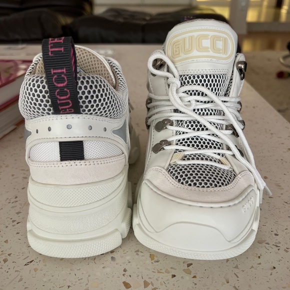 NIB AUTHENTIC GUCCI GLASHTREK SNEAKER - Picture 13 of 16